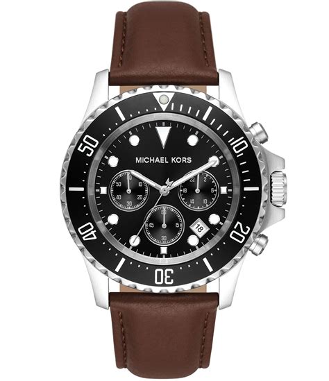 michael kors mtx28110|michael kors leather watch.